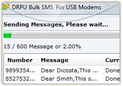 USB Modem SMS Software