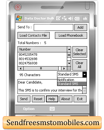Pocket PC SMS Software