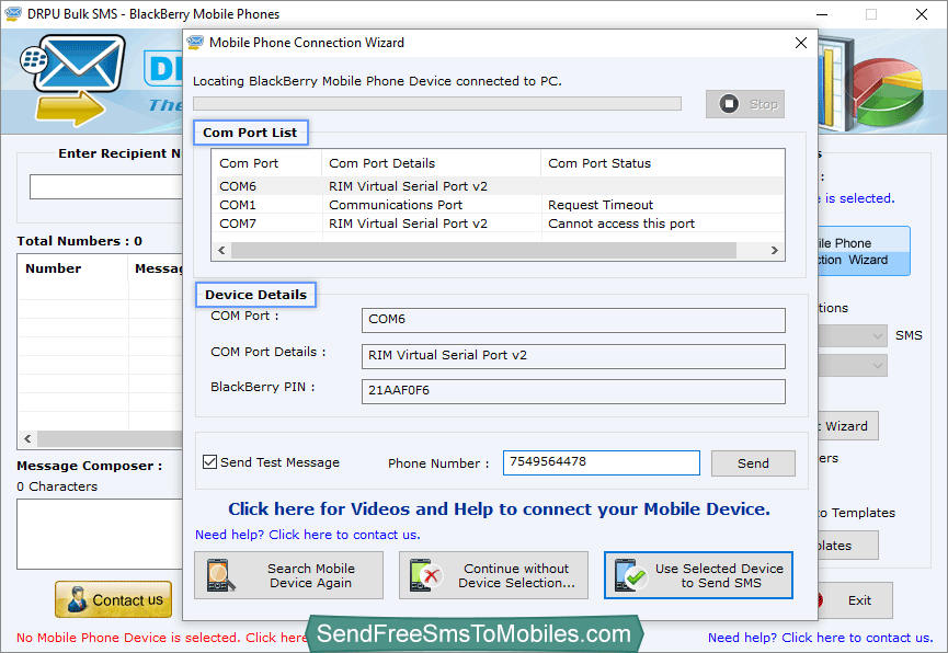 BlackBerry Device Details