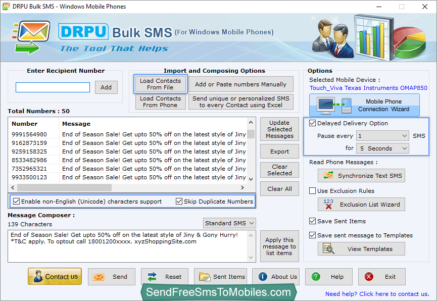 Skip Duplicate Numbers