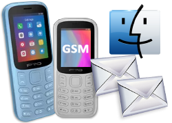 Mac GSM Mobile sms