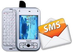 Pocket pc sms