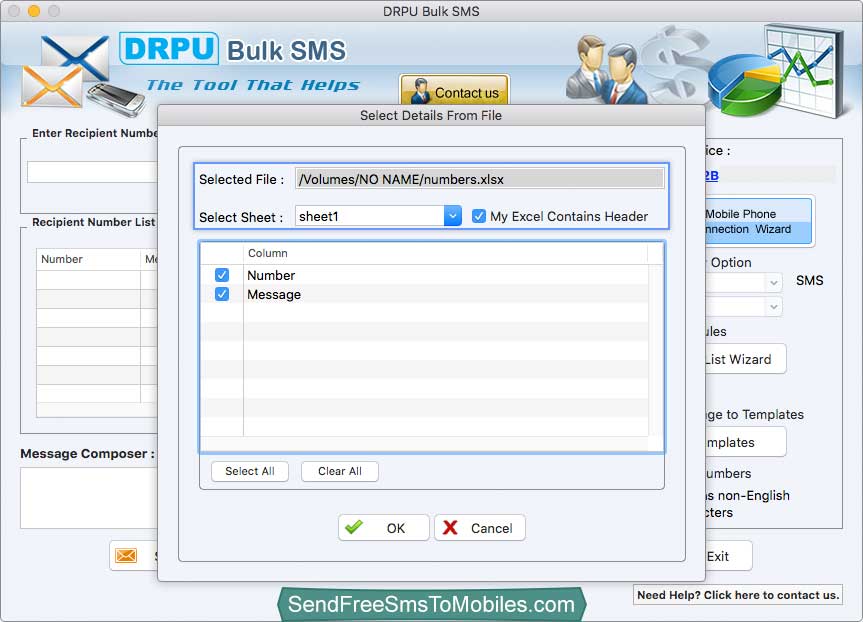 Select Details from File